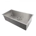 ZLINE Meribel 33 Inch Undermount Single Bowl Sink in Stainless Steel (SRS-33) - ZLINE Kitchen and Bath SRS-33