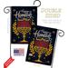 Angeleno Heritage Happy Hanukkah 2-Sided Polyester Blend 18.5 x 13 in. Flag Set in Red/Yellow | 18.5 H x 13 W in | Wayfair