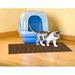 Drymate Cat Litter Mat for Litter Box, Reduces Litter Tracking - Absorbent, Waterproof, Machine Washable Pad in Brown | Wayfair CLM2028BNSTPB