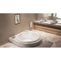 Malibu Home Morro 60" x 60" Drop In Soaking Acrylic Bathtub Acrylic | 21 H x 60 W in | Wayfair MHMO6060S03