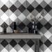 Bond Tile Elizabeth Sutton Cameo Deco 7.87 in. x 7.87 in. Matte Porcelain Floor & Wall Tile(10.76 Sq.Ft./Case) Porcelain in Gray | Wayfair