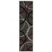 Black/Gray 24 x 0.39 in Area Rug - Wade Logan® Weekes Performance Area Rug in Gray/Red/Black Polypropylene | 24 W x 0.39 D in | Wayfair