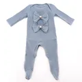 Barboteuse en coton de couleur unie pour bébé fille body pour nouveau-né vêtements pour enfant en