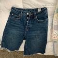 Free People Shorts | Free People Denim Shorts | Color: Blue | Size: 24