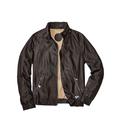 Heinz Bauer Herren Exklusiver Lederblouson braun 46, 48, 50, 52, 54, 56, 58