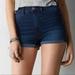 American Eagle Outfitters Shorts | Aeo Sky High Shortie American Eagle Super Super Stretch | Color: Blue | Size: 6