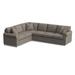 Brown Sectional - Braxton Culler Bedford 117" Wide Corner Sectional Other Performance Fabrics | 38 H x 117 W x 94 D in | Wayfair