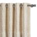 Eastern Accents Theodore Emboidery Viscose Geometric Room Darkening Grommet Single Curtain Panel Rayon in White | 96 H in | Wayfair 7V8-CUB-194-GR
