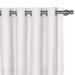 Eastern Accents Edris Solid Room Darkening Grommet Single Curtain Panel Polyester in White | 108 H in | Wayfair 7V8-CUC-163-GRD