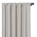 Eastern Accents Edris Faux Silk Solid Room Darkening Rod Pocket Single Curtain Panel Polyester in White | 108 H in | Wayfair 7V8-CUC-168-RP