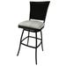 Red Barrel Studio® 34" Armless Patio Bar Stool, Rattan in Gray | 52 H x 21 W x 20 D in | Wayfair 5916A816D6F14343B732171103FFB68F