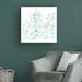 Gracie Oaks Winding Whisper II by Grace Popp - Wrapped Canvas Painting Canvas in White | 14 H x 14 W x 2 D in | Wayfair