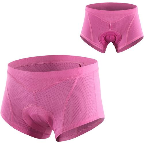 Damen Fahrradunterwasche 3D Gel Padded Fahrrad Slip mtb Radhose, Modell: l Pink