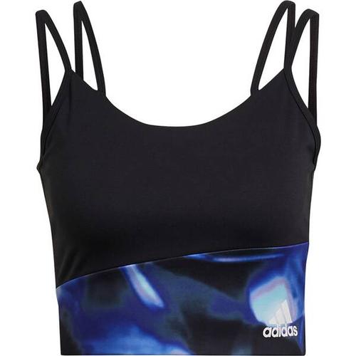 adidas Damen AEROREADY You for You Bustier, Größe M in Schwarz