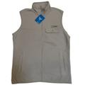 Columbia Jackets & Coats | Columbia Fleece Vest Mens Small Harborside Ii Sleeveless Mock Neck Full Zip Grey | Color: Gray | Size: S