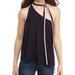 Free People Tops | Free People Womens You're The One One Shoulder Top | Color: Black/Purple | Size: M