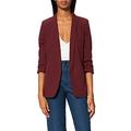 Pieces Women's PCBOSS 3/4 NOOS Business Casual Blazer, Red Mahogany, M