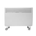 Devola DVNDM15 1500W Eco Electric Panel Heater with Adjustable Thermostat | Energy Efficient Technology, Lot 20 | Slimline Wall Mounted & Free Standing Plug in Low Energy Heaters with Timer | White