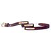 Tory Leather Stitched Pattern Belt - 26 - Havana - 1" - Smartpak