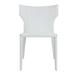 Adoro (Single) Mid-century Modern Wingback Leather Stackable Dining Chair