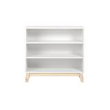 MOD 34"H Under Window 3-Shelf Bookcase