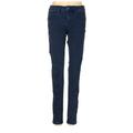 Only. Jeans Jeans - Mid/Reg Rise Skinny Leg Denim: Blue Bottoms - Women's Size 26 - Dark Wash