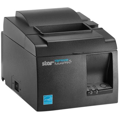 Star TSP143IIIBI2 Gray Thermal Receipt Printer with Bluetooth