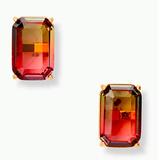 Kate Spade Jewelry | Kate Spade Geo Gem Stud Earrings | Color: Gold/Pink | Size: Os