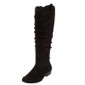 Wide Width Women's The Roderick Wide Calf Boot by Comfortview in Black (Size 10 W)