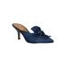 Wide Width Women's Mianna Mule by J. Renee in Navy (Size 7 W)