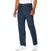 Men's Big & Tall Expandable Waist Relaxed Fit Jeans by KingSize in Vintage Wash (Size 42 40)