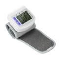 Automatic Wrist Blood Pressure Monitor, Digital BP Monitor Wrist BP Machine with Large LCD Display for Home or Traveling