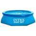 Intex 2.5 ft H x 8 ft W Plastic Inflatable Pool Plastic in Blue/Gray | 30 H x 96 W in | Wayfair 28110E + 28603EG
