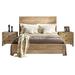 Grain Wood Furniture Montauk Standard 3 - Piece Bedroom Set Metal in Brown | Full | Wayfair SetMT0224-2N