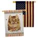 Breeze Decor American Curl 2-Sided Polyester 40 x 28 in. House Flag | 40 H x 28 W in | Wayfair BD-PT-HP-110144-IP-BOAA-D-US20-BD