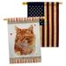 Breeze Decor American Curl 2-Sided Polyester 40 x 28 in. House Flag | 40 H x 28 W in | Wayfair BD-PT-HP-110179-IP-BOAA-D-US20-BD