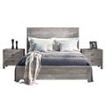 Grain Wood Furniture Montauk Standard 2 - Piece Bedroom Set Wood in Gray | Full | Wayfair SetMT0220-1N