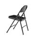 National Public Seating Steel Stackable Folding Chair Set of 8 in Black | 29.375 H x 18.5 W x 20 D in | Wayfair 510/8