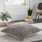 Foundry Select Volga Square Pillow Cover Wool Blend/Wool in Gray | 32 H x 32 W x 1 D in | Wayfair 6ECE7389B1C541779DB7E78073149CD5