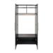 Latitude Run® 72" H x 36" W x 20" D Storage Cabinet Manufactured Wood in Black | 72 H x 36 W x 20 D in | Wayfair 80379B4B99344D01A70A1DE2B9CC3A85