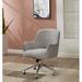 Everly Quinn Belmiro Task Chair Upholstered in Brown | 33.3 H x 26.5 W x 27.8 D in | Wayfair 9E639D3846CF4A2ABB35CBD9D9F26377