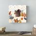 Redwood Rover Cozy Autumn Woodland IV by Victoria Borges - Wrapped Canvas Print Canvas in Blue/Brown/Green | 12 H x 12 W x 1.25 D in | Wayfair