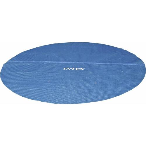 Solarabdeckplane für Easy-& Frame-Pool ø 488 cm blau Abdeckplane - Intex