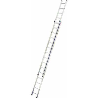 Hailo - Aluminium-Schiebeleiter 'S80 ProfiStep duo' 2 x 15 Sprossen Image