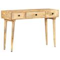 vidaXL Table console 115x35x76 cm Bois de manguier massif