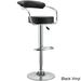 Vinyl 50's Style Diner Adjustable Bar Stools (Set of 2)