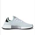 Adidas Shoes | Adidas Deerupt Runner Lace Up Sneakers | Color: Green/White | Size: 8.5