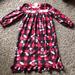 Disney Pajamas | Disney Red Black Plaid Mickey Mouse Pjs Nightgown | Color: Black/Red | Size: 3tg