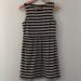 Madewell Dresses | Madewell Black Fit And Flare Dress | Color: Black/Cream | Size: S