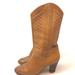 Nine West Shoes | 9west American Vintage Leather Slouch Brown Boot | Color: Brown/Tan | Size: 7.5